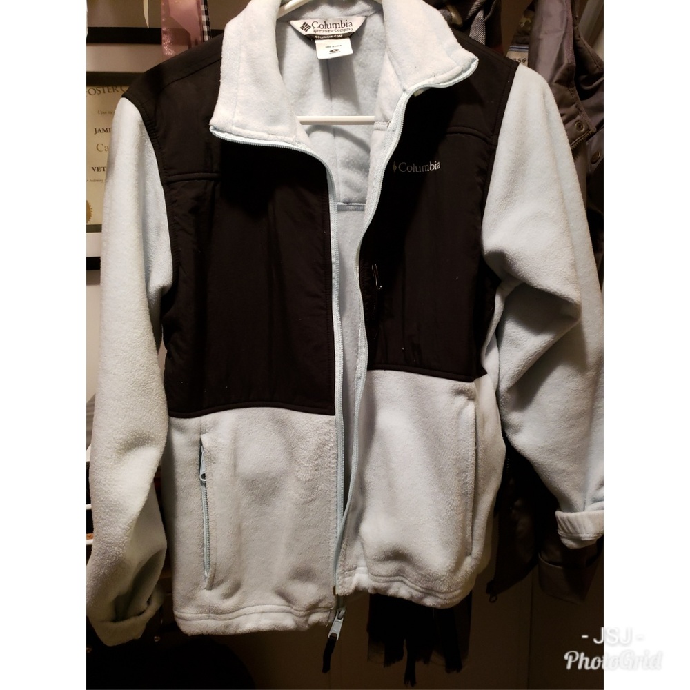 Columbia fleece jacket woman's exc condition